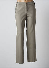 Pantalon slim taille normale taille normale vert EVA KAYAN femme