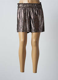 Short taille normale taille normale marron VINTAGE LOVE femme