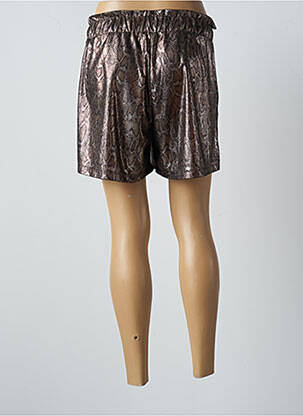 Short taille normale taille normale marron VINTAGE LOVE femme