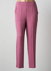 Pantalon droit violet EDAS pour femme seconde vue