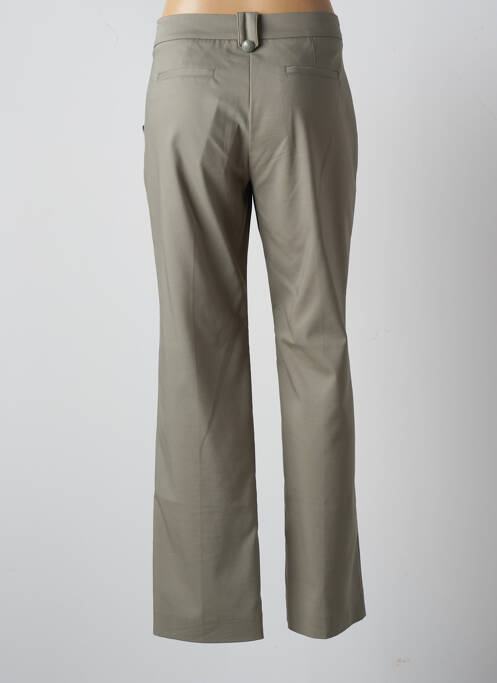 Pantalon slim vert EVA KAYAN pour femme