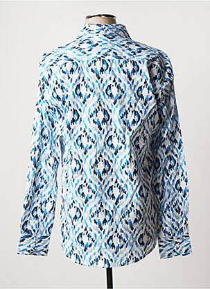 Chemise manches longues manches longues bleu TERRE ROUGE homme