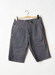 Bermuda stretch taille normale gris RITCHIE homme