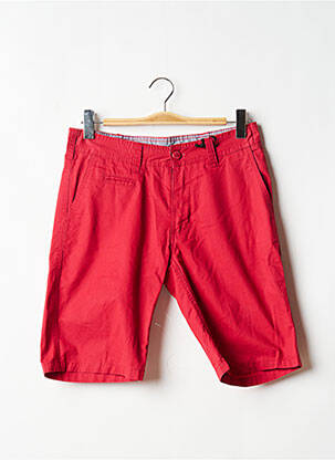 Short tissage popeline taille normale rouge YATCHING CLUB BY WIN'S homme