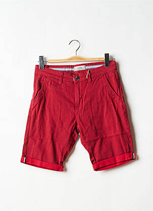 Short tissage popeline taille normale rouge LA MAISON BLAGGIO homme