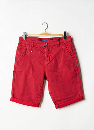 Short multipoches taille normale rouge UNION JACK homme