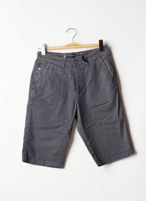 Bermuda stretch taille normale gris RITCHIE homme