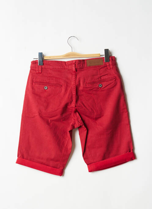 Short rouge UNION JACK pour homme