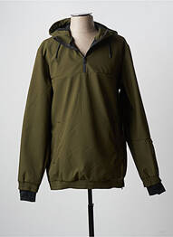 Coupe-vent poches a capuche vert JACK & JONES homme