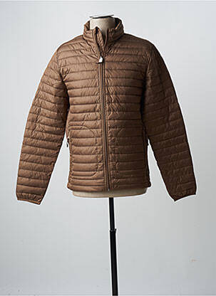 Doudoune poches sans capuche marron JACK & JONES homme