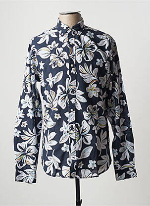Chemise manches longues manches longues bleu JACK & JONES homme