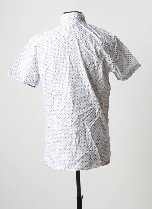 Chemise manches courtes blanc JACK & JONES pour homme