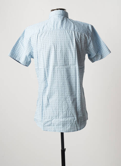 Chemise manches courtes bleu JACK & JONES pour homme