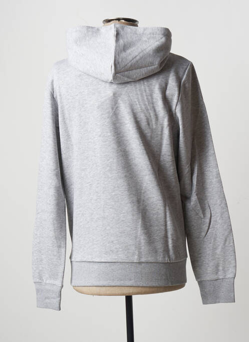 Sweat-shirt à capuche gris JACK & JONES pour homme