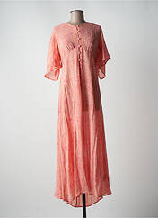 Robe longue rose CREAM pour femme seconde vue