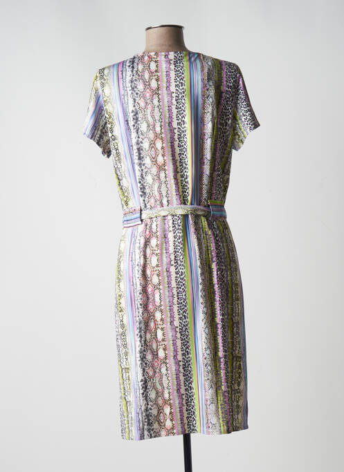 Robe mi-longue beige K-DESIGN pour femme