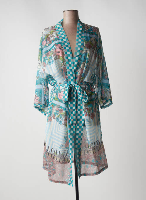 Veste kimono vert CREAM pour femme