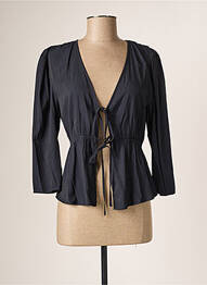 Blouse manches longues manches longues bleu FREEMAN T.PORTER femme