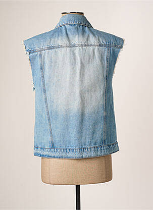 Veste en jean strass bleu CREAM femme