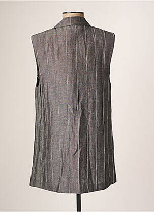 Blazer poches gris LAUREN VIDAL femme