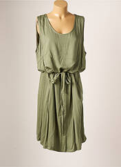 Robe mi-longue vert CREAM pour femme seconde vue