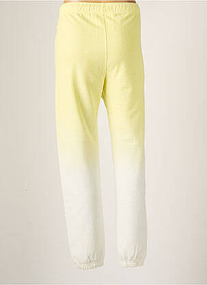 Jogging stretch taille normale jaune JUVIA femme