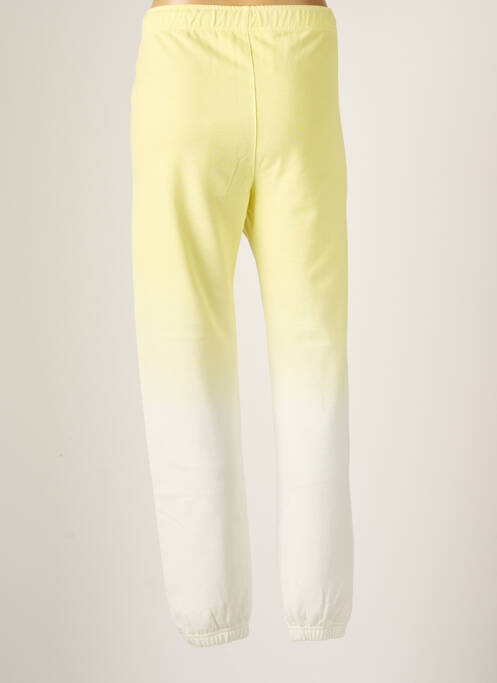 Jogging stretch taille normale jaune JUVIA femme