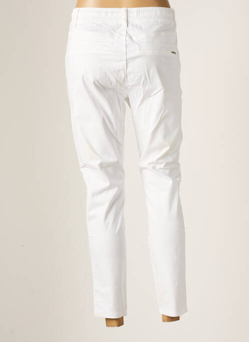 Pantalon 7/8 blanc CREAM pour femme