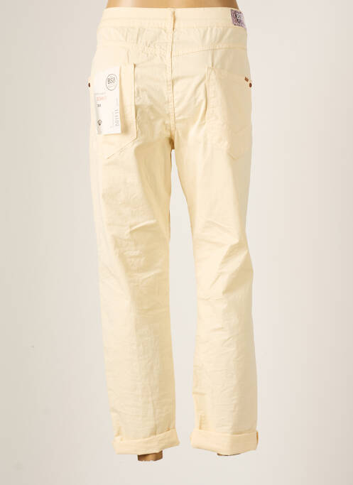 Pantalon droit beige BSB pour femme