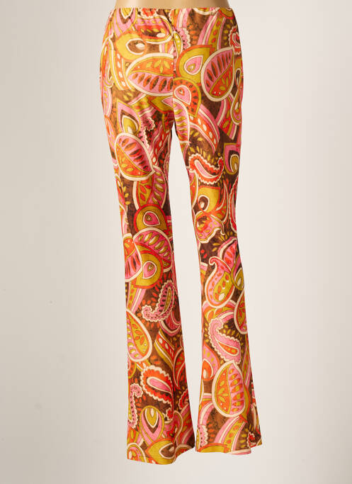 Pantalon flare orange LOLA CASADEMUNT femme
