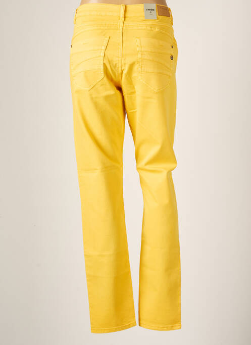 Pantalon slim jaune CREAM pour femme