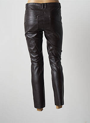 Pantalon slim taille normale taille normale marron MARC AUREL femme