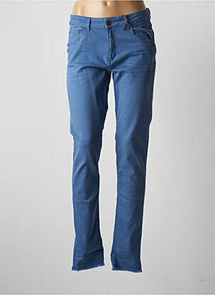 Pantalon slim stretch taille normale bleu PARA MI femme