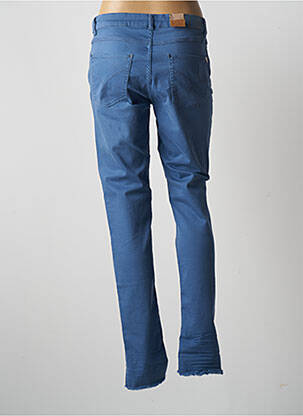 Pantalon slim stretch taille normale bleu PARA MI femme