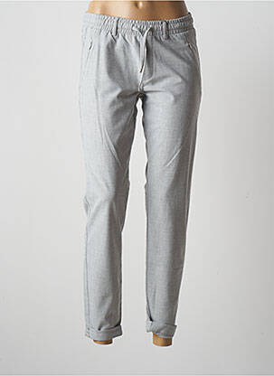 Pantalon chino gris PARA MI pour femme