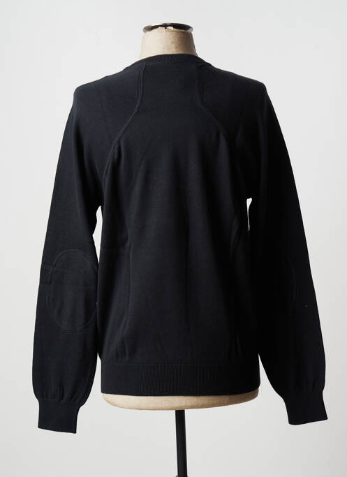 Pull col v manches longues noir DANIEL HECHTER homme
