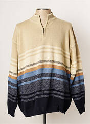 Pull beige ENZO LORENZO pour homme seconde vue