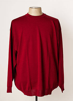 Pull rouge ENZO LORENZO pour homme