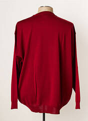 Pull rouge ENZO LORENZO pour homme seconde vue