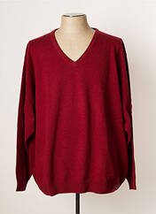 Pull rouge WOLSEY pour homme seconde vue