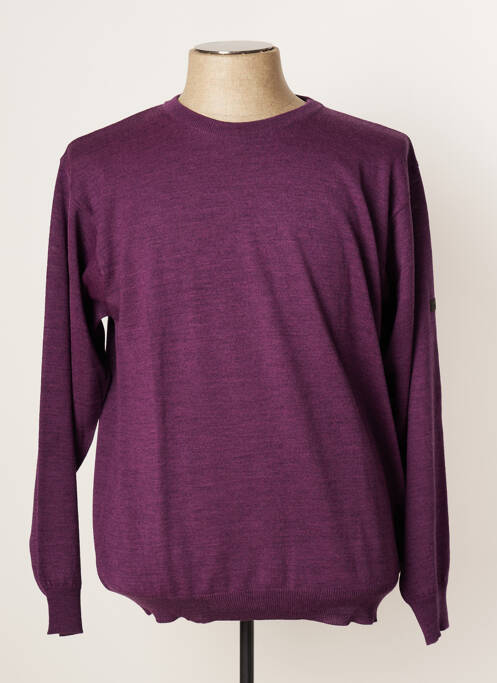 Pull violet MONTE CARLO pour homme
