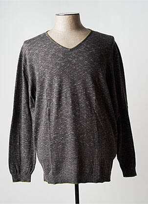 Pull gris NORTH 56°4 pour homme