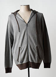 Veste casual resserrée sur le bas gris REPLIKA homme
