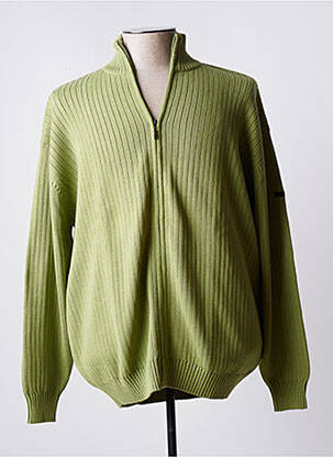 Veste casual resserrée sur le bas vert JUPITER homme