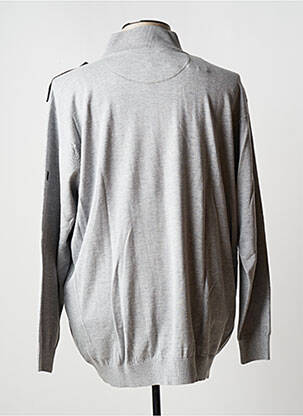 Veste casual resserrée sur le bas gris DANIEL HECHTER homme