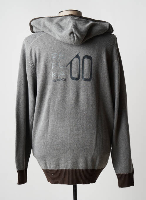 Veste casual resserrée sur le bas gris REPLIKA homme