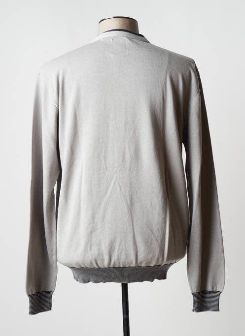 Gilet manches longues gris SPLIT STAR homme