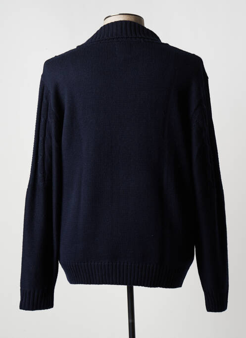 Pull bleu MAXFORT pour homme
