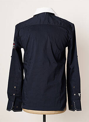 Chemise manches longues manches longues bleu VESTIAIRES PRINCIPAUTE CANNOISE homme