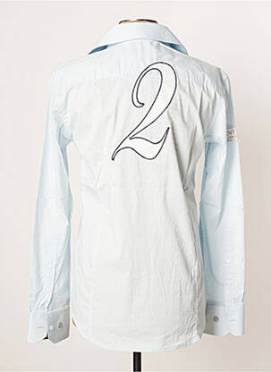 Chemise manches longues manches longues bleu VESTIAIRES PRINCIPAUTE CANNOISE homme